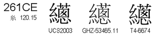 U+261CE